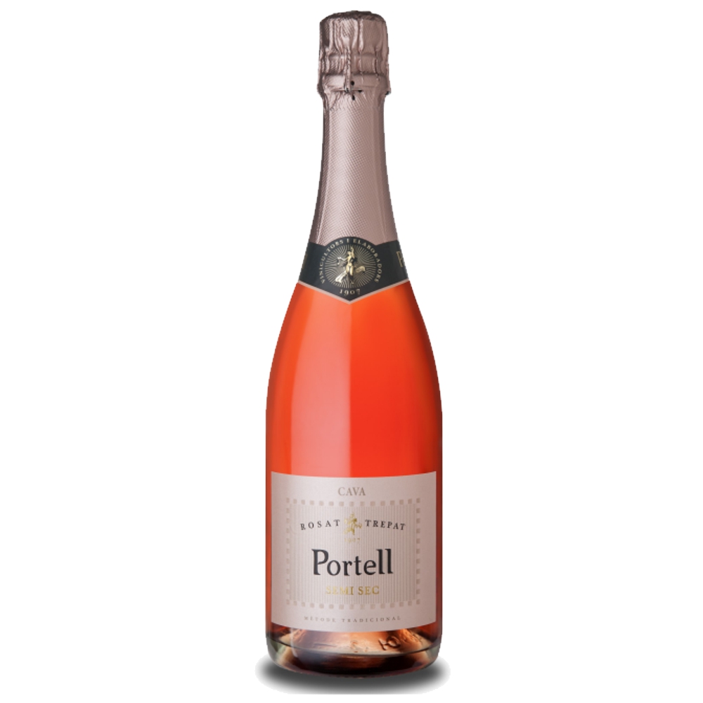 Portell Cava Rosado semi seco