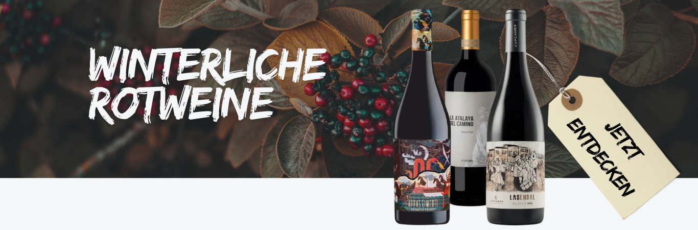Winterliche Rotweine Banner Startseite