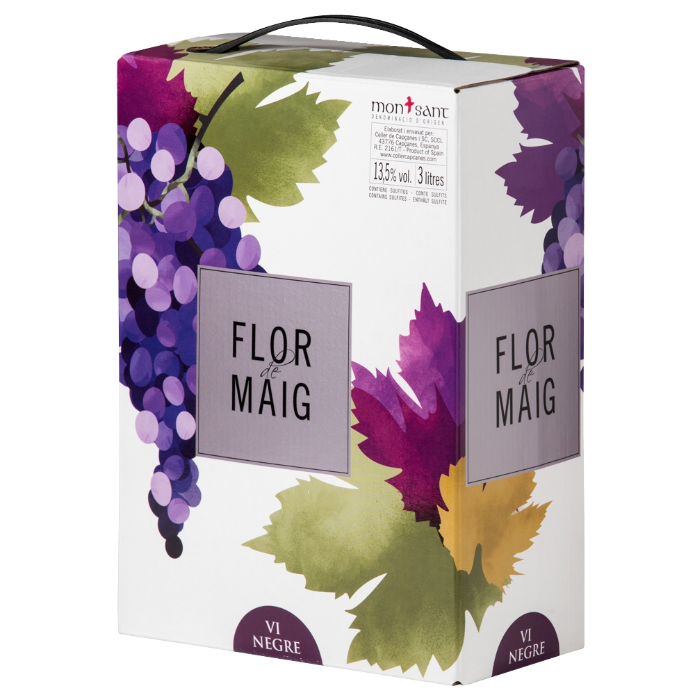 2965B_0001 Bag-in-Box Rotwein Flor de Maig Tinto