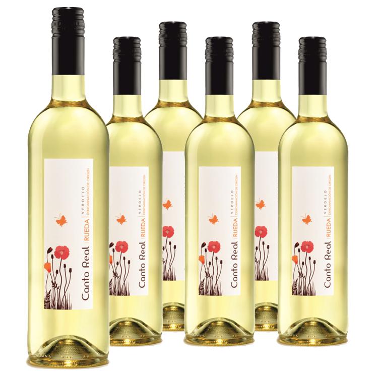 147020_CANTO_REAL_6ER_0001 Flaschenpaket Canto Real Verdejo Weißwein als Sparpaket