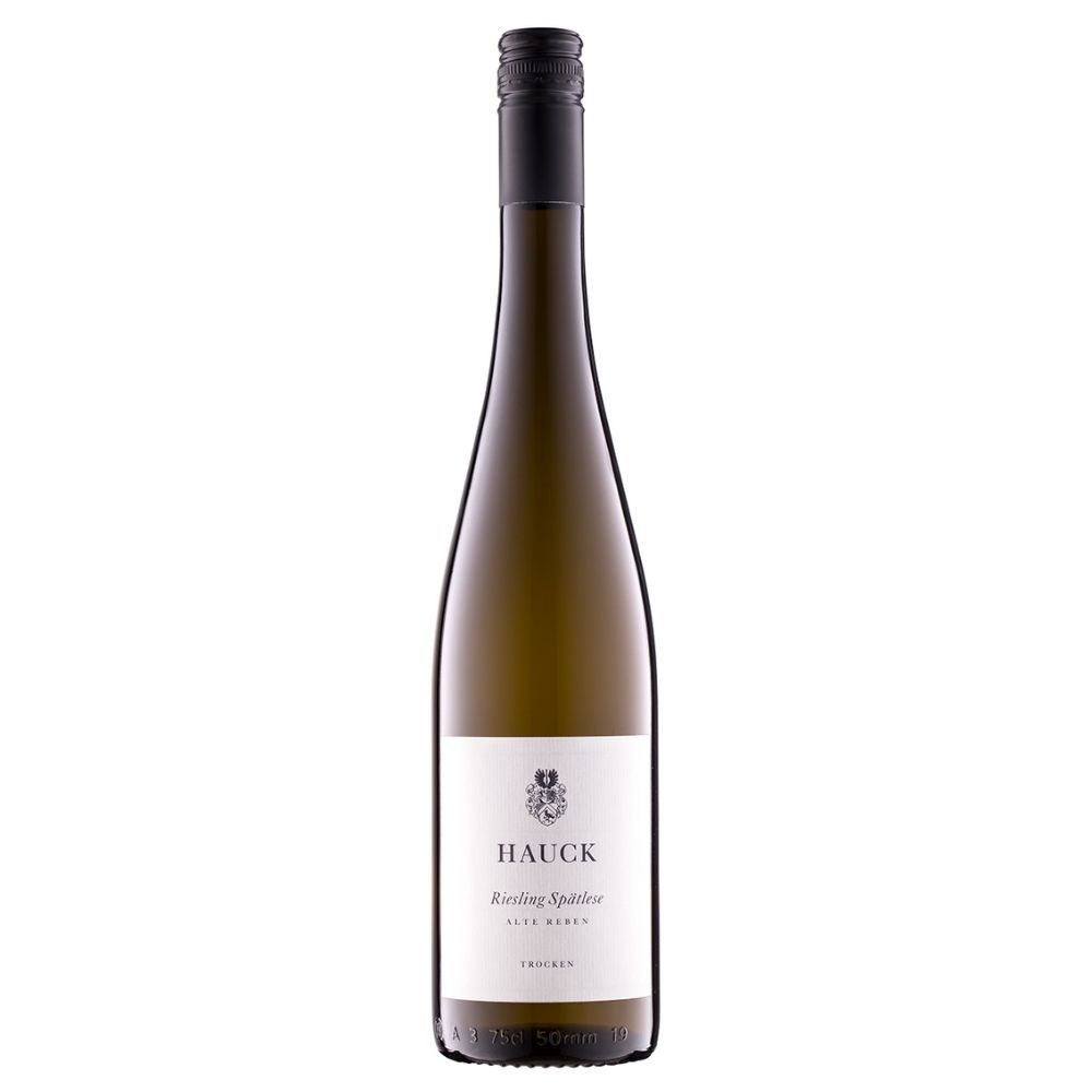 487919_HAUCK_RIESL_SPAETL_ALTEREBEN_0001 487919 Hauck Riesling Spaetlese trocken Alte Reben
