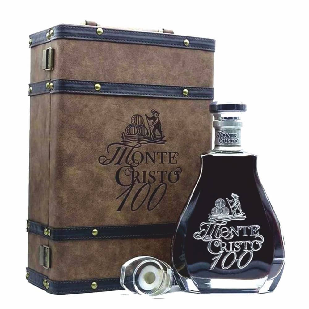 5025_BRANDY_MONTECR_100J_0001 5025 Brandy Monte Cristo 100 Jahre in Geschenkkiste