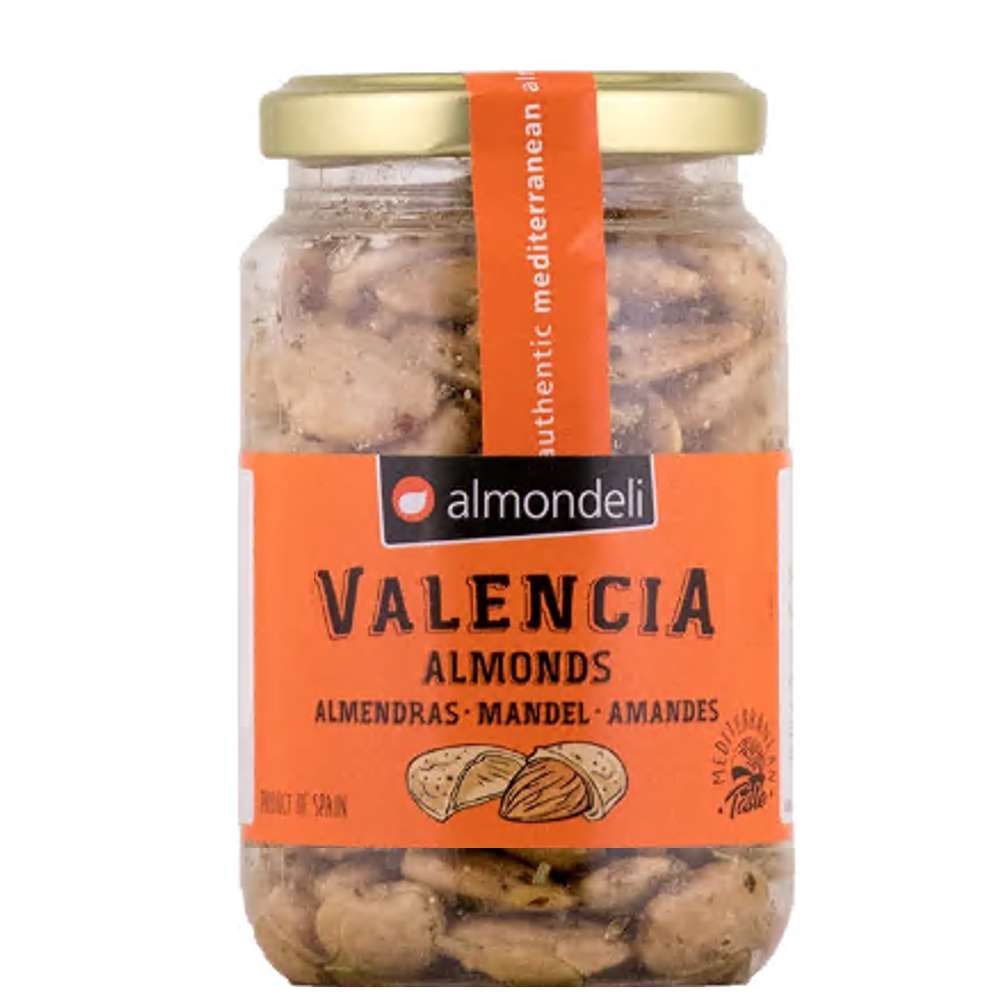 Mandeln Valencia mit Kräuter gesalzen Almondeli 125 gr