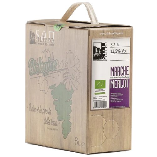 515422_BAG-IN-BOX_MERLOT_0001 515422 Bag-in-Box 3 Liter Merlot Marken Bio Rotwein