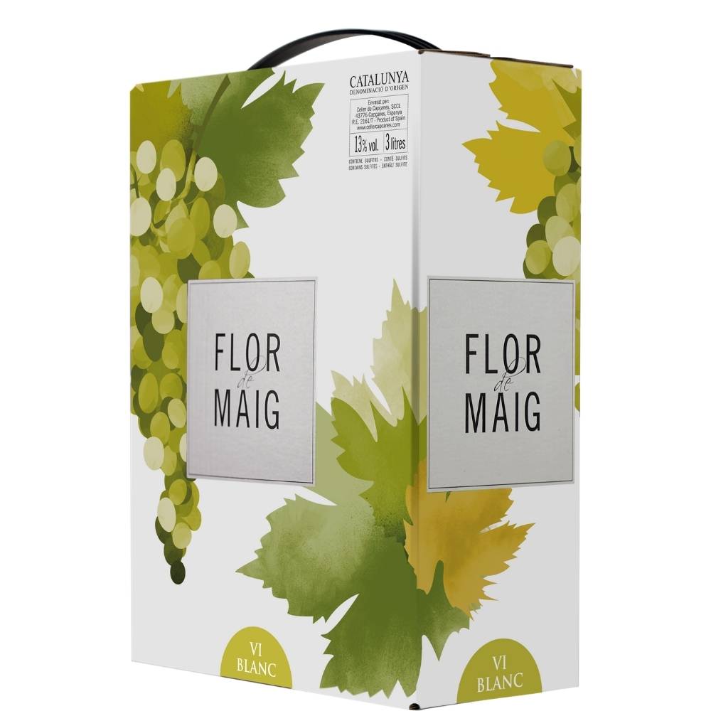 3 de Bag-in-Box Liter Blanco Maig Flor 2022